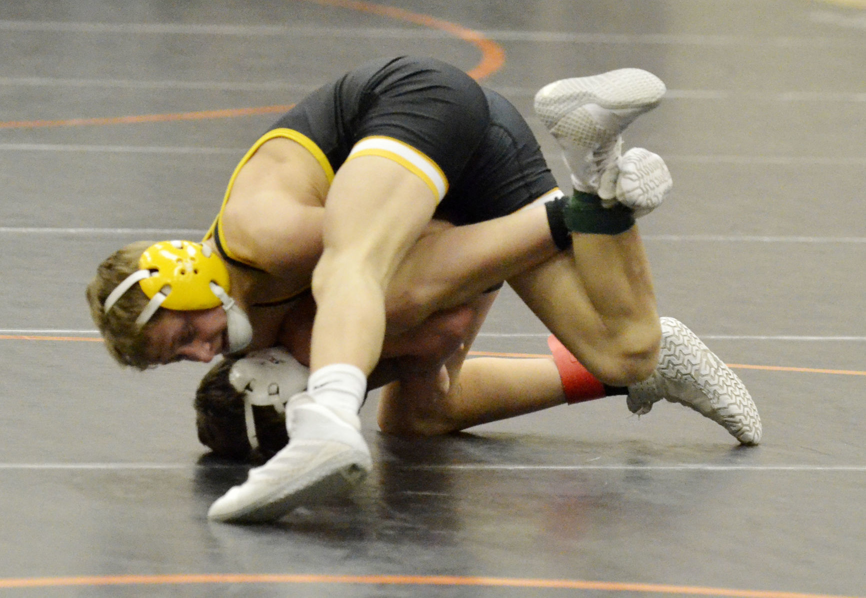 Class 1A wrestling sectional in Sibley